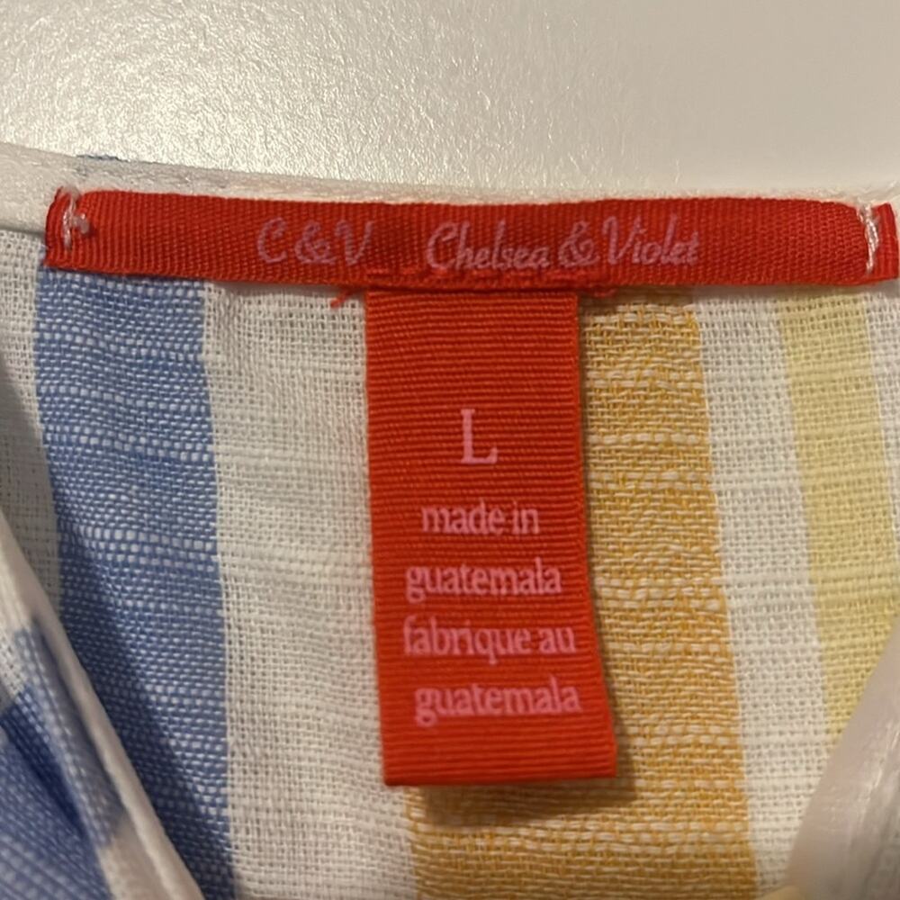 ⚡️ 3 for $30 ⚡️ Chelsea & Violet Women’s Large Striped Sundress - Picture 10 of 12